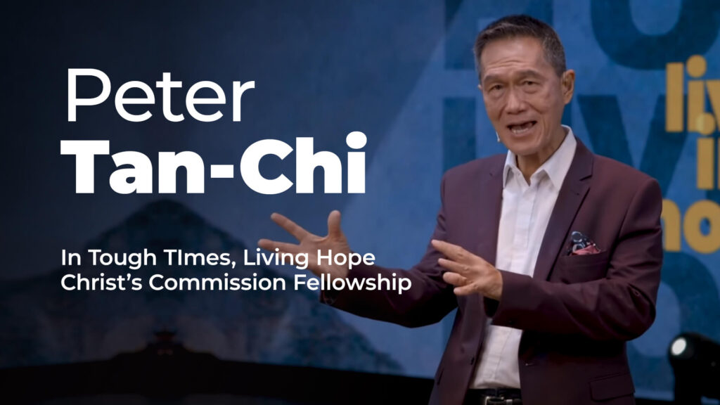 Peter Tan-Chi – In Tough Times, Living Hope